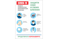 Информационный плакат "Коронавирус" 6