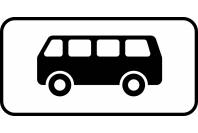 Знак дорожный 8.4.4 "Вид транспортного средства"