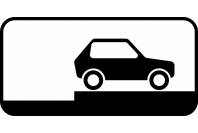 Знак дорожный 8.6.9 "Способ постановки транспортного средства на стоянку"